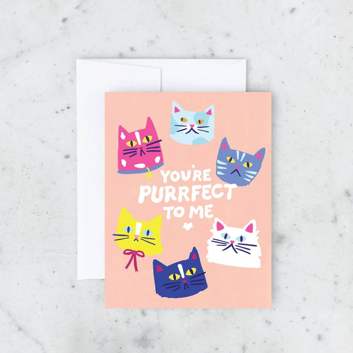 Purrfect To Me Card