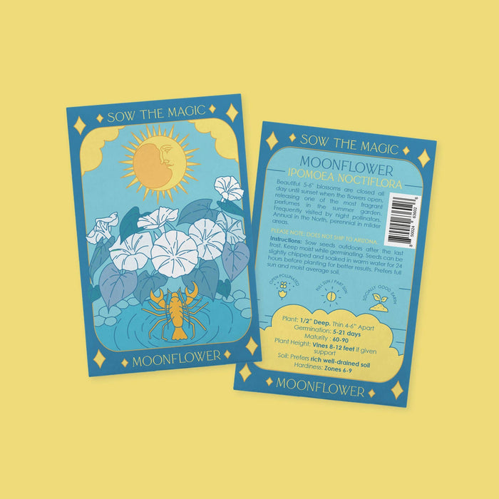 Moonflower Garden + Gift Seed Packet