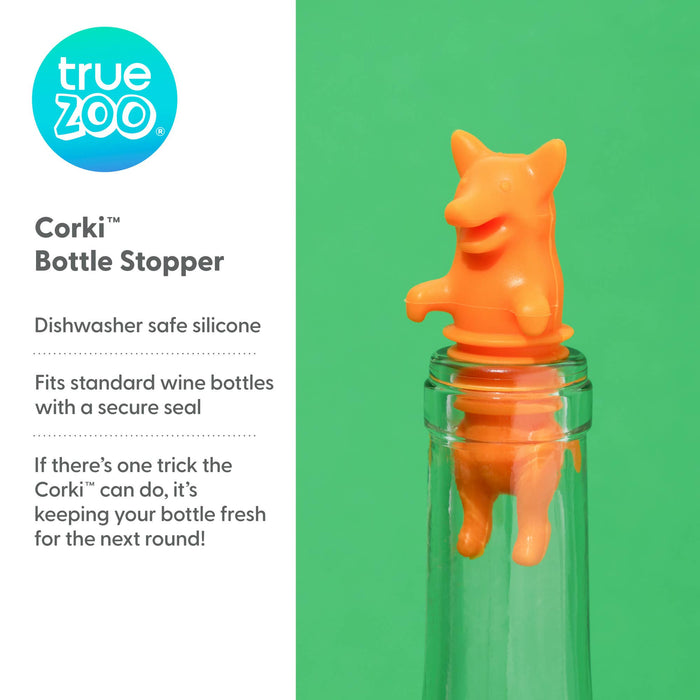 TrueZoo Corki™ Silicone Bottle Stopper