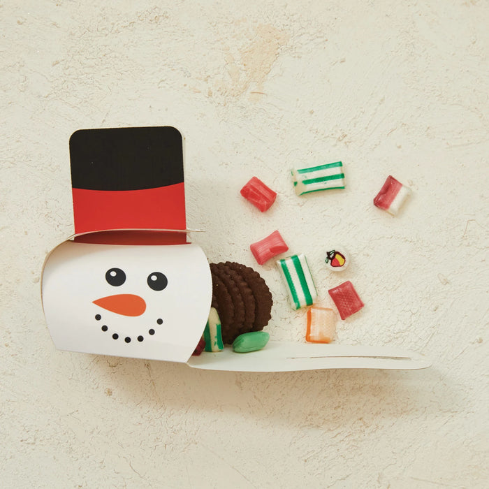 Snowman Folding Gift Box