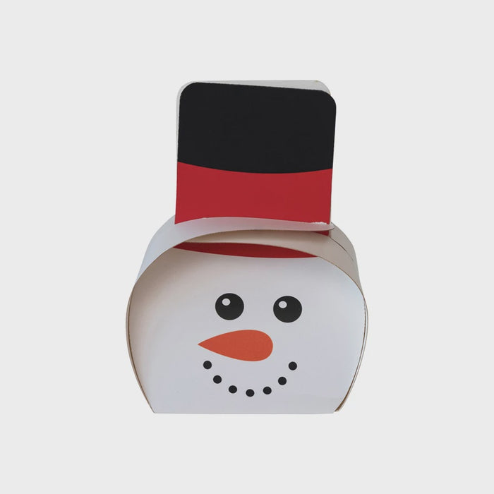 Snowman Folding Gift Box